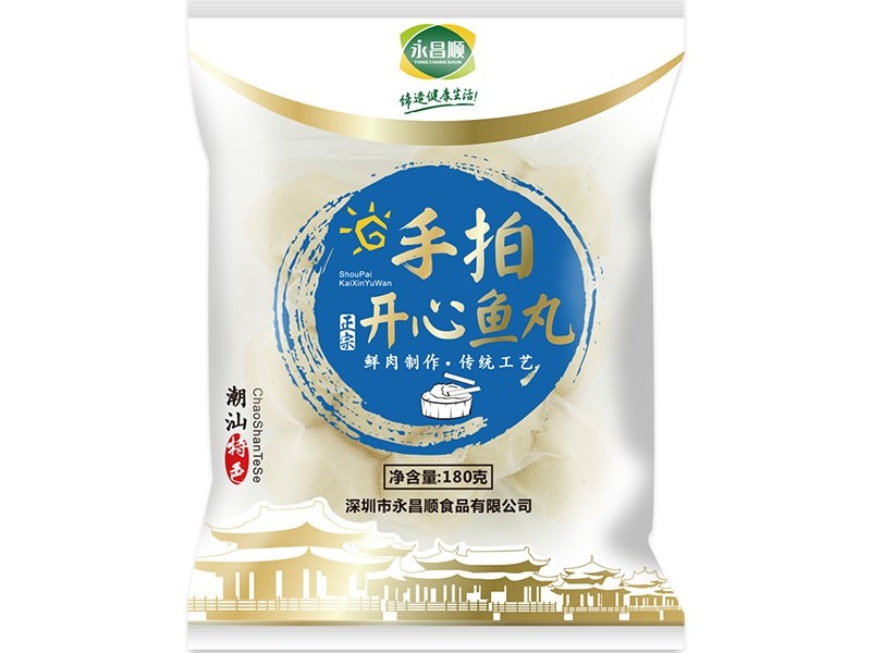 永昌顺开心鱼丸180g